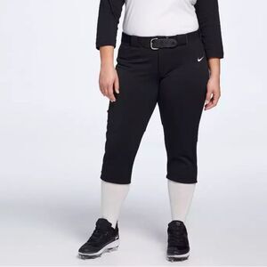 Size large Style AV6718 Nike Vapor Select Women's 3/4-Length Softball Pants